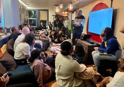 AI Build Club March 2026 event — attendees gathered